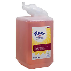 6 cartouches savon mousse Kleenex Joy 1 L