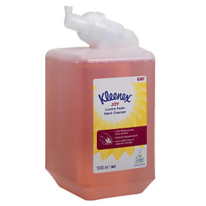 6 cartouches savon mousse Kleenex Joy 1 L 6 cartouches savon mousse Kleenex Joy 1 L