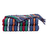 6 essuie-mains coton multicolore 6 essuie-mains coton multicolore