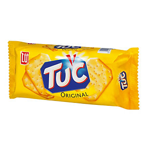 6 pakjes van 100 g zoute koekjes Tuc