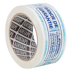 6 rubans adhésifs de signalisation des colis « Bande de garantie » Air Tape Tm, 50 mm x 90 m 6 rubans adhésifs de signalisation des colis « Bande de garantie » Air Tape Tm, 50 mm x 90 m
