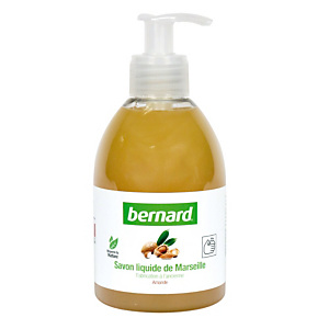 6 savons liquides de Marseille Bernard parfum amande 300 ml 6 savons liquides de Marseille Bernard parfum amande 300 ml