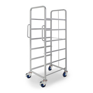 6-Tier Topstore Euro container tray trolley