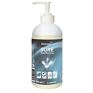 6 zachte zepen SURE Hand Wash Free 500 ml 6 zachte zepen SURE Hand Wash Free 500 ml