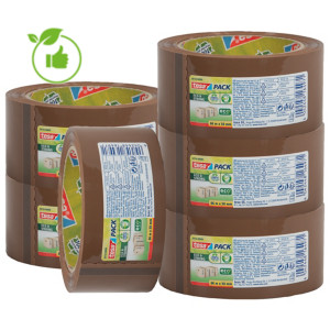 6 zelfklevende rollen voor verpakking Tesa in Havana polypropyleen, dikte 45 micron, 50 mm x 66 m 6 zelfklevende rollen voor verpakking Tesa in Havana polypropyleen, dikte 45 micron, 50 mm x 66 m
