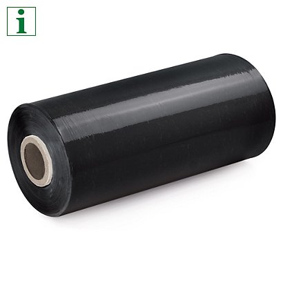 62 Micron 30% Recycled Black Layflat Tubing - 1