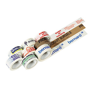 72 rouleaux adhésifs personnalisés 1 couleur, fond transparent, 48 mm x 66 m 72 rouleaux adhésifs personnalisés 1 couleur, fond transparent, 48 mm x 66 m