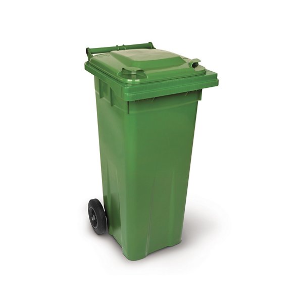 75 litre 2 wheeled wheelie bin, dark grey - 3