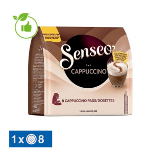 8 doseringen Senseo® Cappuccino