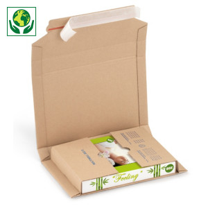 A5-format - Sparpac brune selvklebende omslag A5-format - Sparpac brune selvklebende omslag