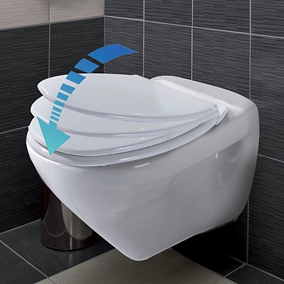 Abattant WC thermodur en résine - Abattant wc