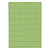 Ablösbare farbige Papier-Etiketten 45,7 x 21,2 mm grün - 1