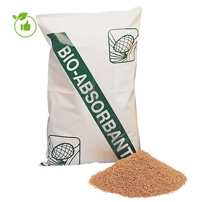 Absorbant granulés Bio absorbant en sac de 40 L