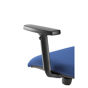 Accoudoirs 1D pour siège Tekna 1D - Noir - Réglables en hauteur