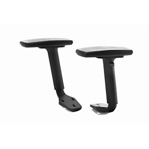 Accoudoirs 3D pour Siège de bureau Tekna - Noir - Hauteur, profondeur, largeur réglables