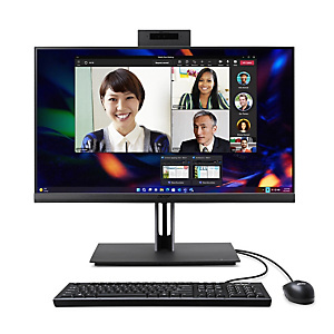 Acer Veriton Z4714GT, 60,5 cm (23.8'), Full HD, Intel® Core™ i5, 8 Go, 512 Go, Windows 11 Pro DQ.R03EF.004 Acer Veriton Z4714GT, 60,5 cm (23.8'), Full HD, Intel® Core™ i5, 8 Go, 512 Go, Windows 11 Pro DQ.R03EF.004