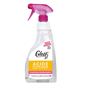 Acide citrique en gel HACCP Gloss citron 750 ml Acide citrique en gel HACCP Gloss citron 750 ml