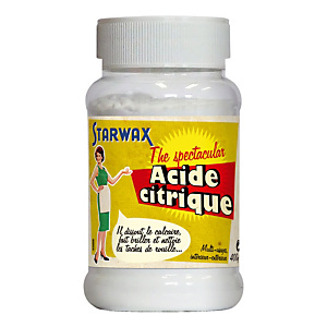 Acide citrique en poudre Starwax 400 g Acide citrique en poudre Starwax 400 g
