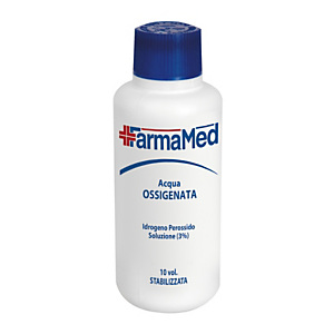 Acqua Ossigenata FarmaMed, Flacone 250 ml Acqua Ossigenata FarmaMed, Flacone 250 ml