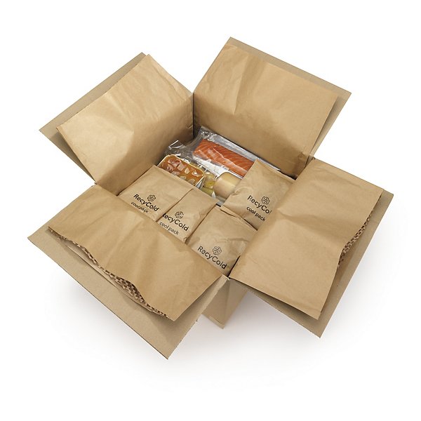Acumulador de frío flexible en papel kraft RecyCold™ RANPAK - 4