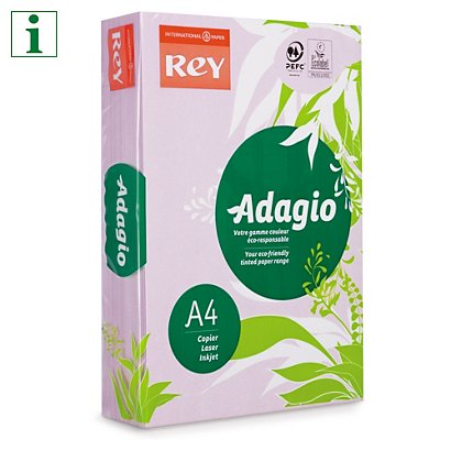 Adagio A4 160gsm Coloured Paper Reams - 1