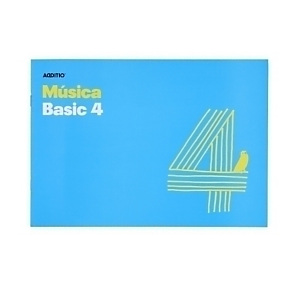ADDITIO Bloc de Música Basic, 4 Pentagramas, 24 x 17 cm, apaisado ADDITIO Bloc de Música Basic, 4 Pentagramas, 24 x 17 cm, apaisado