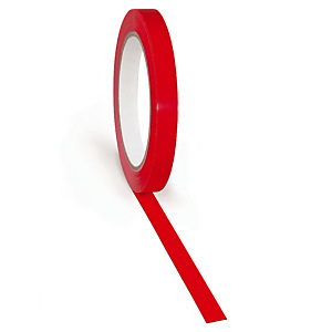 Adhésif rouge petite largeur 37 microns RAJA 12 mm x 66 m, lot de 24 Adhésif rouge petite largeur 37 microns RAJA 12 mm x 66 m, lot de 24