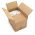 Adjustable double wall cardboard boxes, 305 x 229 x 130-229mm, pack of 15 - 1