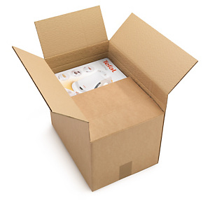 Adjustable double wall cardboard boxes Adjustable double wall cardboard boxes