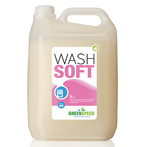 Adoucissant Greenspeed Wash Soft floral sans phosphate 5 L