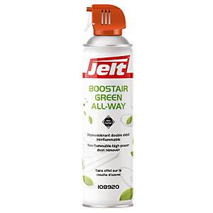 Aérosol de 650 ml dépoussiérant Boostair Green toutes positions Jelt Aérosol de 650 ml dépoussiérant Boostair Green toutes positions Jelt