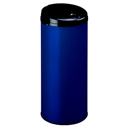 Afvalbak met automatische opening - 45l - sensitive - blauw 5001 mat glad