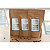AGIPA 101187 Etiquettes blanches recyclées multi-usage 70 x 37 mm - Boîte de 2400 - 4