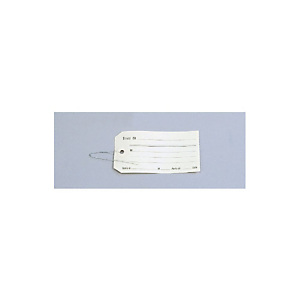 AGIPA Étiquettes américaines à œillet avec fil d'attache -120 x 60 mm (paquet 1000 unités) AGIPA Étiquettes américaines à œillet avec fil d'attache -120 x 60 mm (paquet 1000 unités)