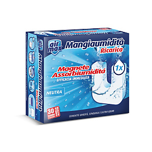 AIR MAX Ambiance, Ricarica Magnete Mangiaumidità, Neutra, 450 g AIR MAX Ambiance, Ricarica Magnete Mangiaumidità, Neutra, 450 g
