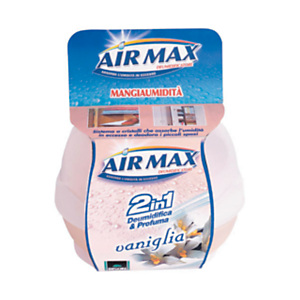 AIR MAX Mangiaumidità Profumatore d'ambiente 2 in 1, Vaniglia, 40 g AIR MAX Mangiaumidità Profumatore d'ambiente 2 in 1, Vaniglia, 40 g
