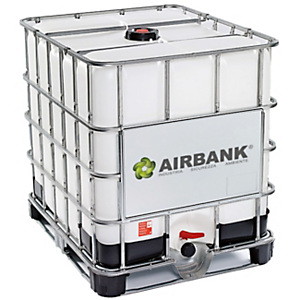 AIRBANK Cisternetta in PE omologata per il trasporto ADR, Pallet ibrido, Capacità 1.000 l AIRBANK Cisternetta in PE omologata per il trasporto ADR, Pallet ibrido, Capacità 1.000 l