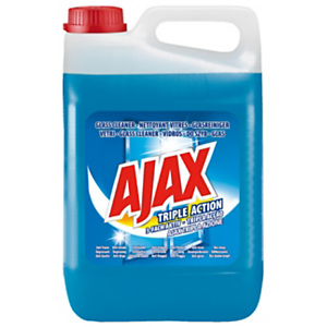 Ajax Nettoyant vitre triple action sans parfum - Bidon 5 L Ajax Nettoyant vitre triple action sans parfum - Bidon 5 L