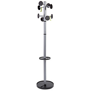 Alba Appendiabiti da terra Sten, 8 posti, Metal Alba Appendiabiti da terra Sten, 8 posti, Metal