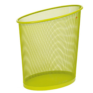 ALBA Cestino gettacarte Mesh - rete metallica - 18 lt - verde - Alba ALBA Cestino gettacarte Mesh - rete metallica - 18 lt - verde - Alba