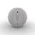 Alba Ergo Ball - Siège ballon ergonomique pour bureau - Housse tissu Gris - 1