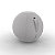 Alba Ergo Ball - Siège ballon ergonomique pour bureau - Housse tissu Gris - 3