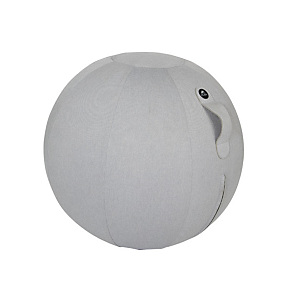 Alba Ergoball Bola ergonómica fisioterapeútica, tejido poliéster, 65 cm, gris Alba Ergoball Bola ergonómica fisioterapeútica, tejido poliéster, 65 cm, gris