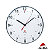 Alba Horloge murale Hindi à quartz - Diamètre 25 cm - Blanc - 4