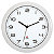 Alba Horloge murale Hornew à quartz - Diamètre 30 cm - Blanc - 1