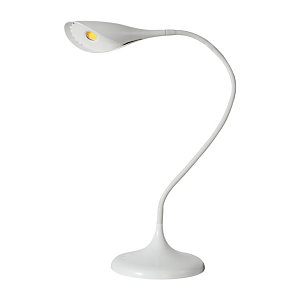 Alba Lampada da tavolo LED Ledarum, Bianco