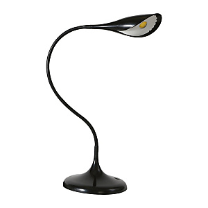 Alba Lampada da tavolo LED Ledarum, Nero Alba Lampada da tavolo LED Ledarum, Nero