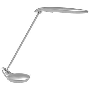 Alba Lampada da tavolo LED Ledpop, Grigio metallizzato