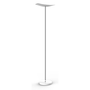 ALBA Lampada da terra  LED Cup, Bianco