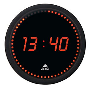ALBA Orologio da parete Led - diametro 30cm - Alba ALBA Orologio da parete Led - diametro 30cm - Alba